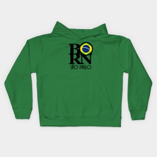 BORN São Paulo Brazil Kids Hoodie